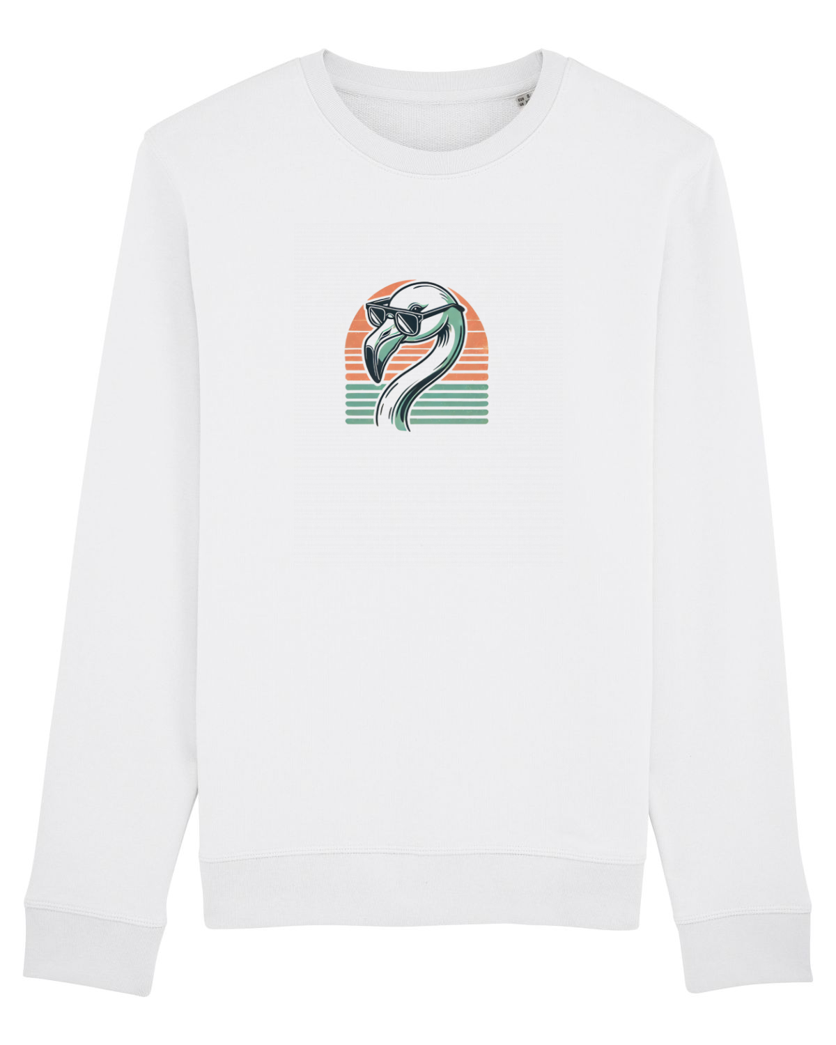 Bluză mânecă lungă Unisex Rise White