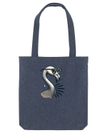 Flamingo minimalist cu ochelari Sacoșă textilă