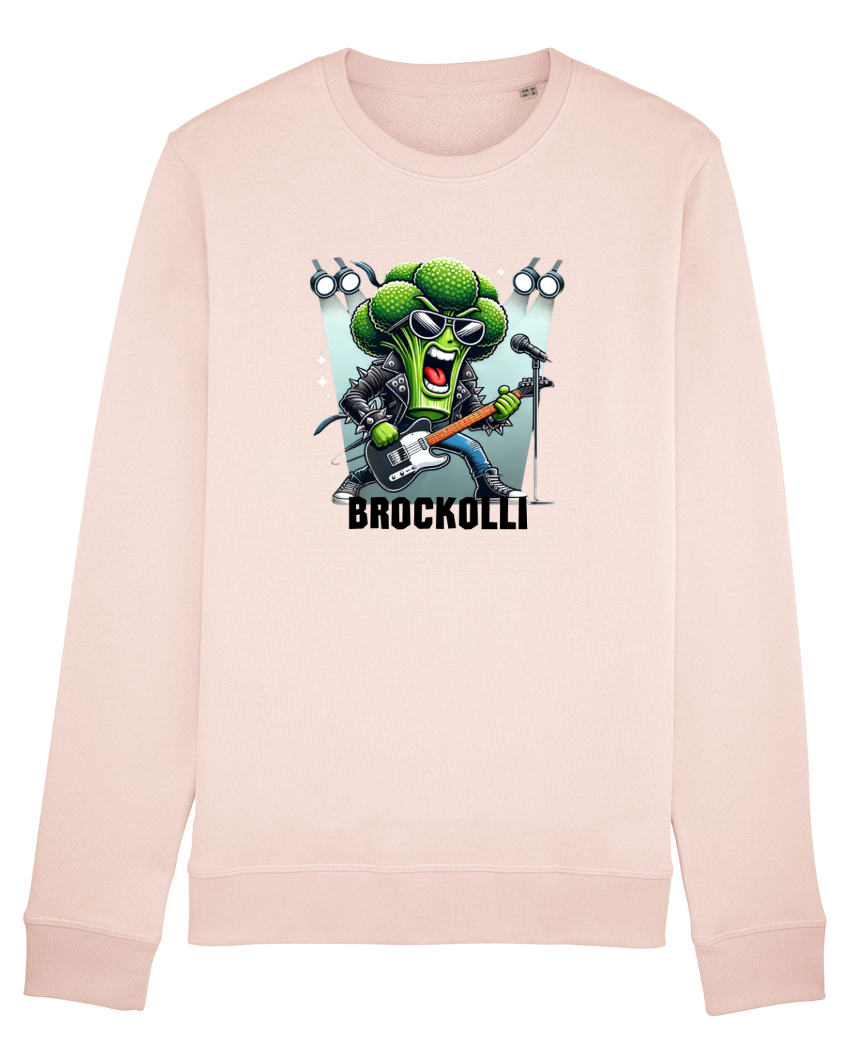 Bluză mânecă lungă Unisex Rise Candy Pink