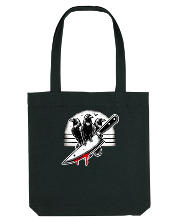 „A murder of crows” Black