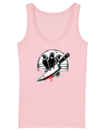 „A murder of crows” Cotton Pink