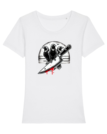 „A murder of crows” White