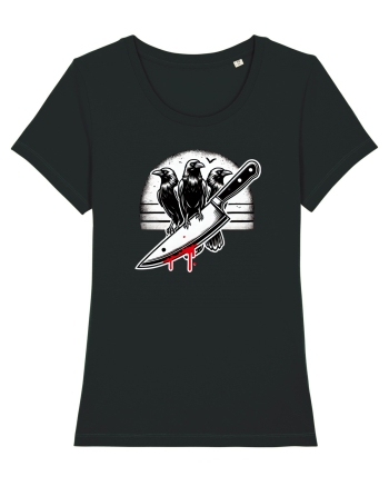 „A murder of crows” Black