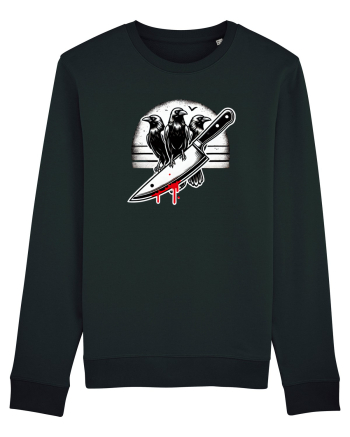 „A murder of crows” Black