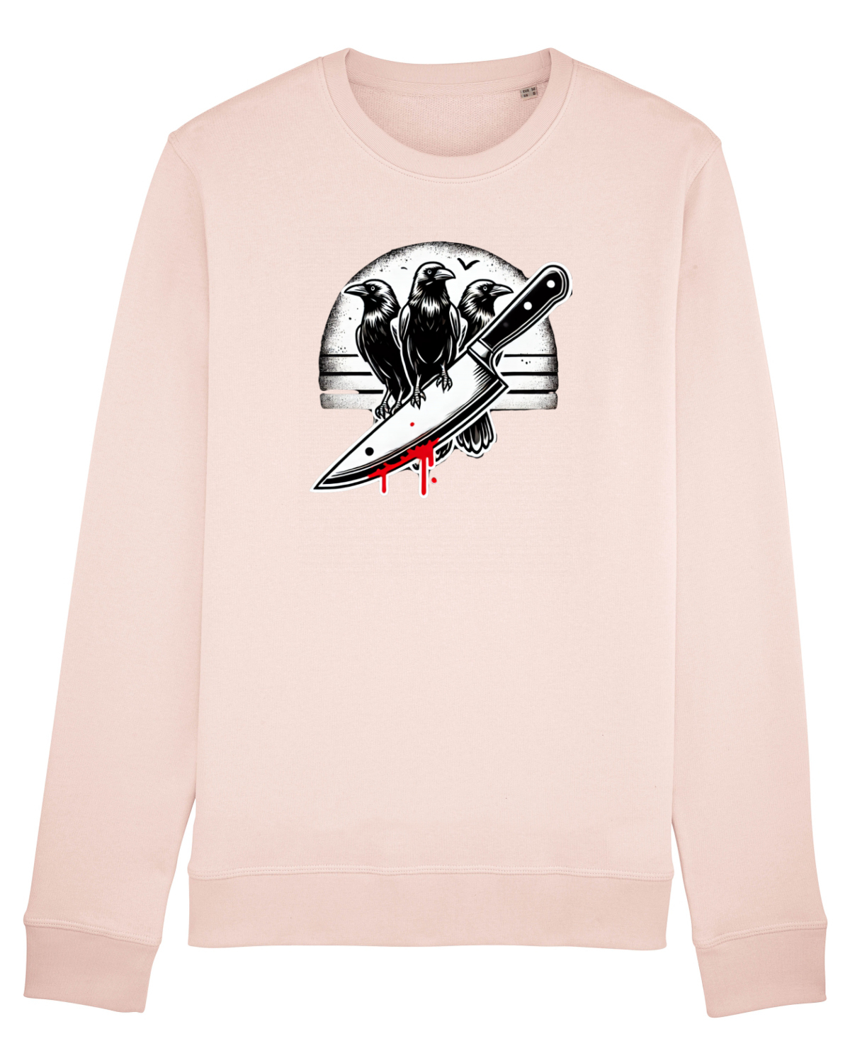 Bluză mânecă lungă Unisex Rise Candy Pink