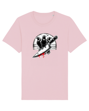 „A murder of crows” Cotton Pink