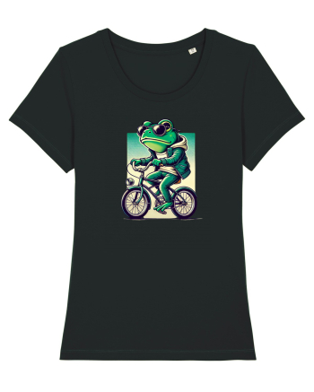 Riding frog Black