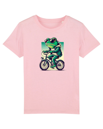 Riding frog Cotton Pink