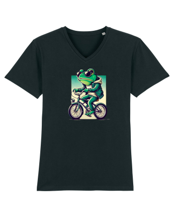 Riding frog Black