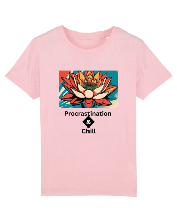 „Procrastination & Chill” Cotton Pink