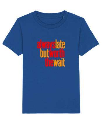 Always late, but worth the wait - Intarzii mereu, dar merit asteptarea Majorelle Blue