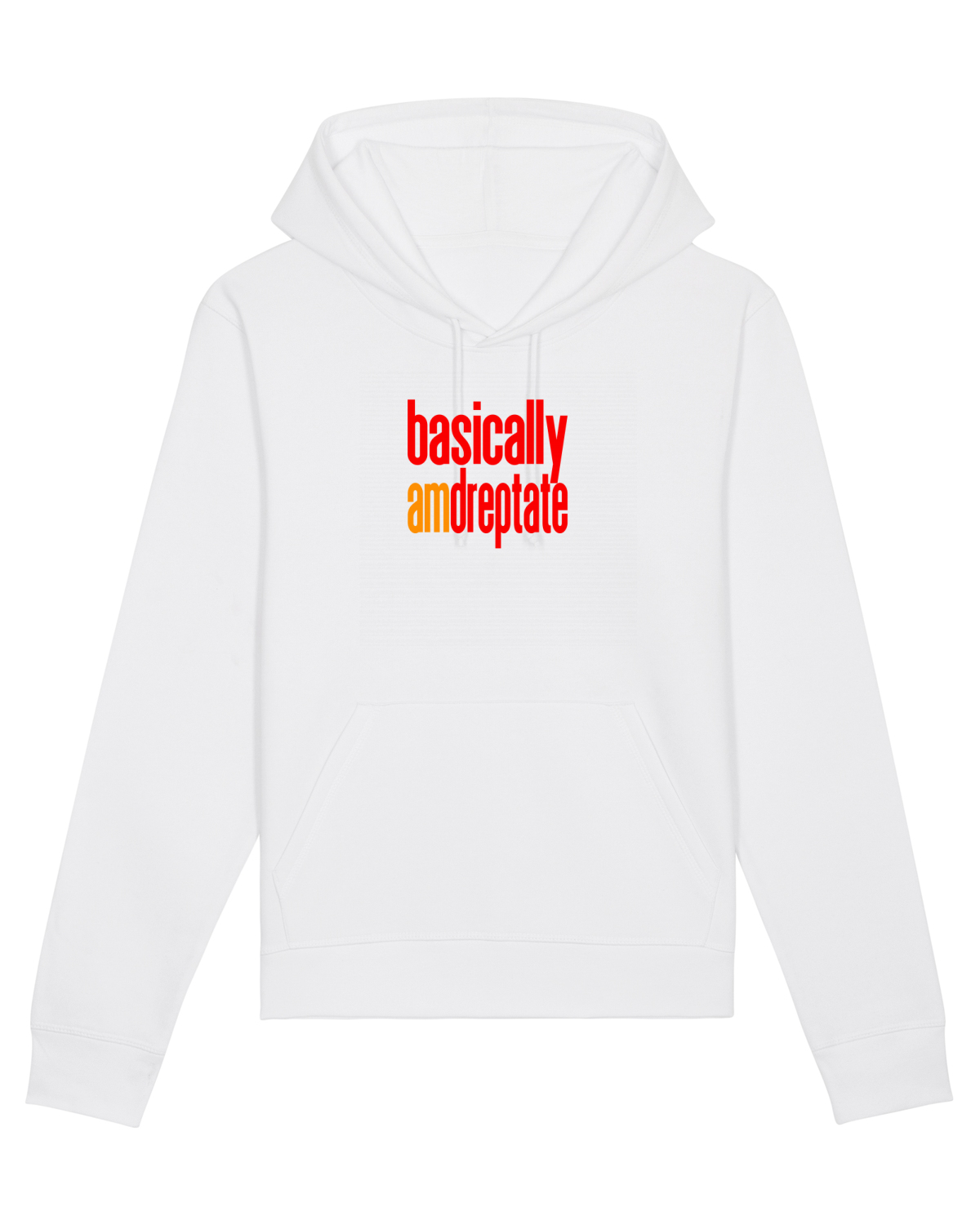 Hanorac Unisex Drummer White