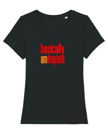 Basically, am dreptate Black