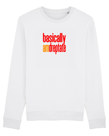 Basically, am dreptate White
