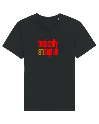 Basically, am dreptate Black