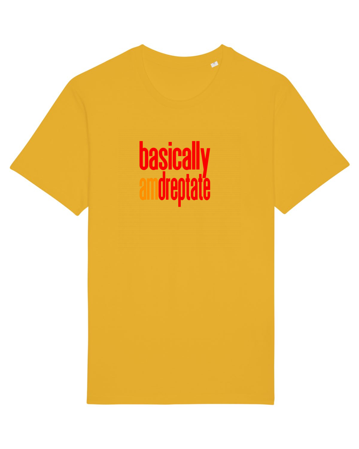 Tricou mânecă scurtă Unisex Rocker Spectra Yellow