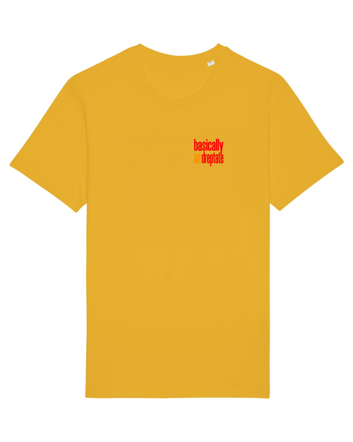 Tricou mânecă scurtă Unisex Rocker Spectra Yellow