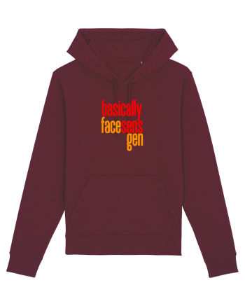 Basically, face sens, gen - Pentru atunci cand stapanesti limba romana  Burgundy