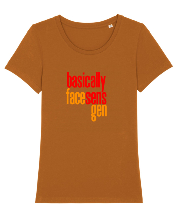 Basically, face sens, gen - Pentru atunci cand stapanesti limba romana  Roasted Orange