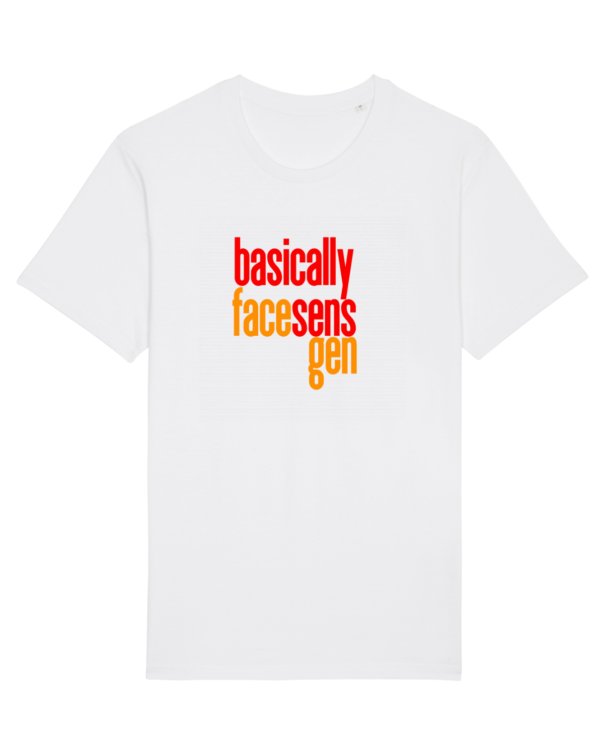 Tricou mânecă scurtă Unisex Rocker White