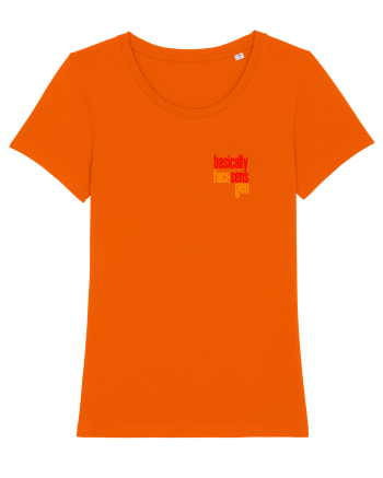 Basically, face sens, gen 2- Pentru atunci cand stapanesti limba romana  Bright Orange