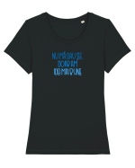 Nu ma dau sef, doar am idei mai bune Tricou mânecă scurtă guler larg fitted Damă Expresser