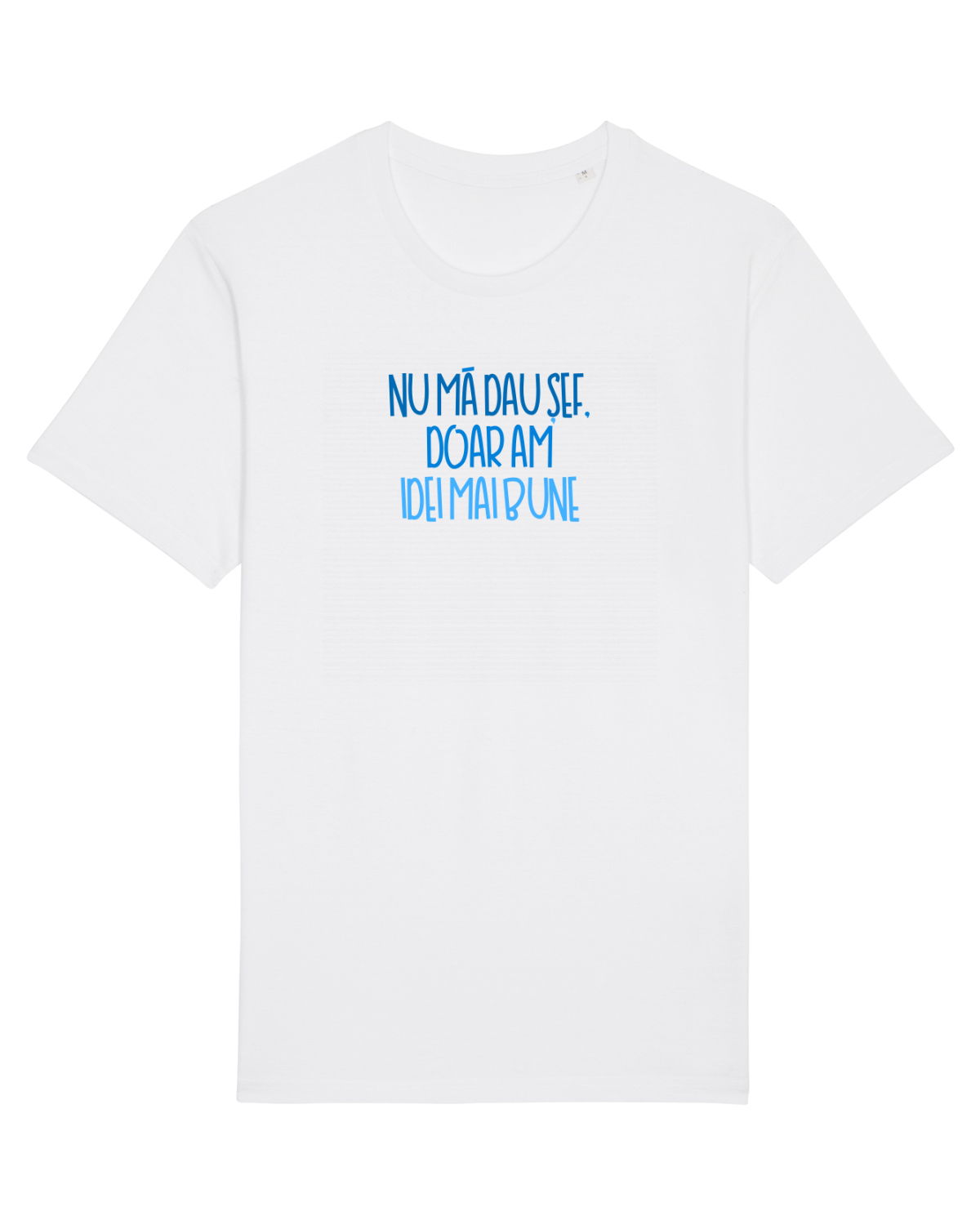 Tricou mânecă scurtă Unisex Rocker White