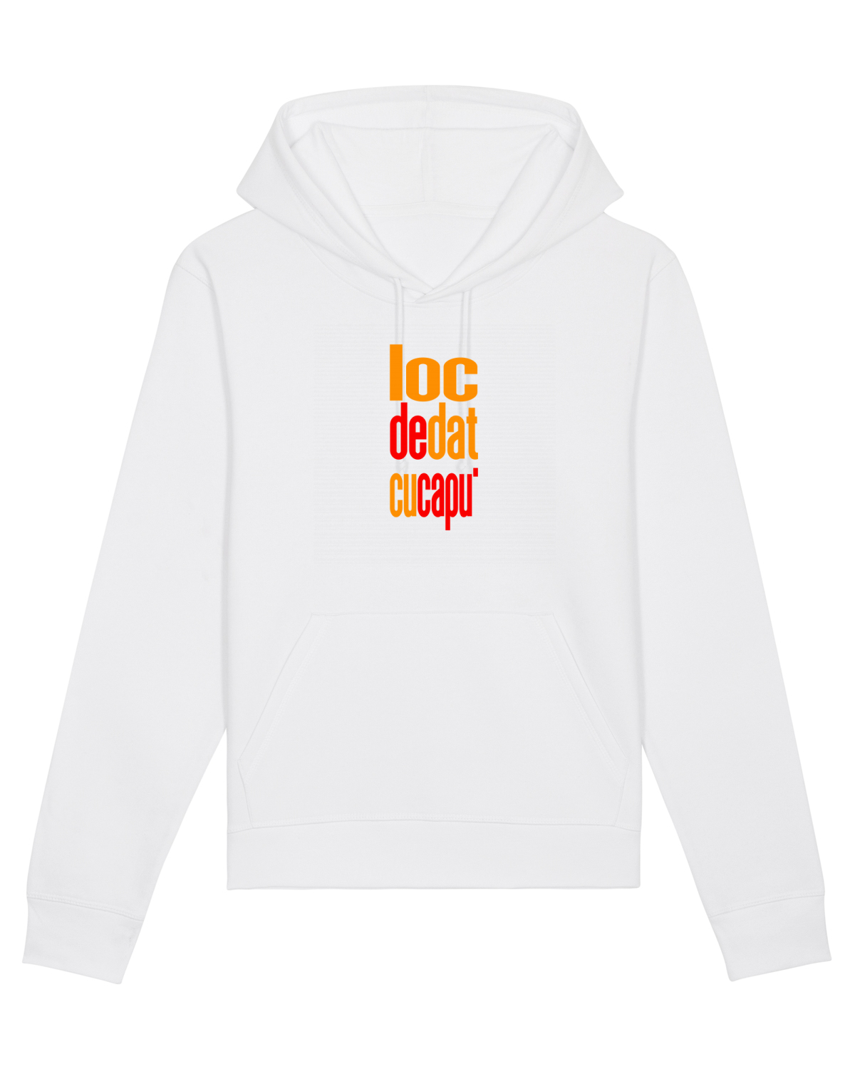 Hanorac Unisex Drummer White