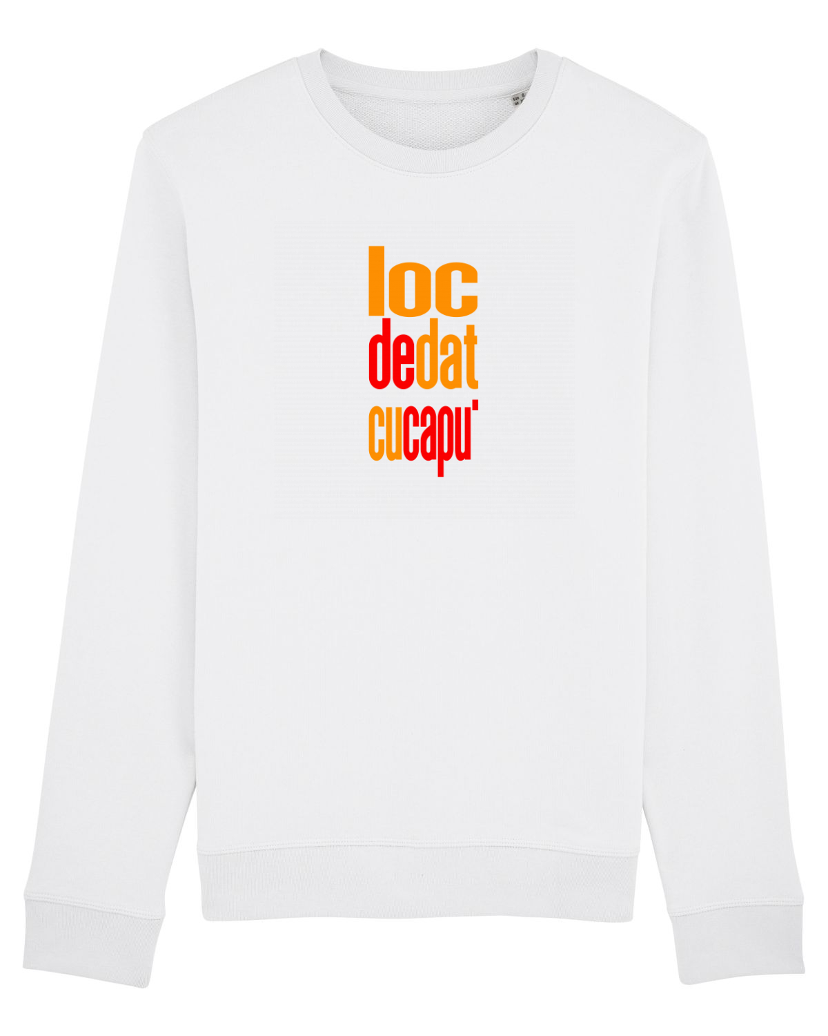 Bluză mânecă lungă Unisex Rise White