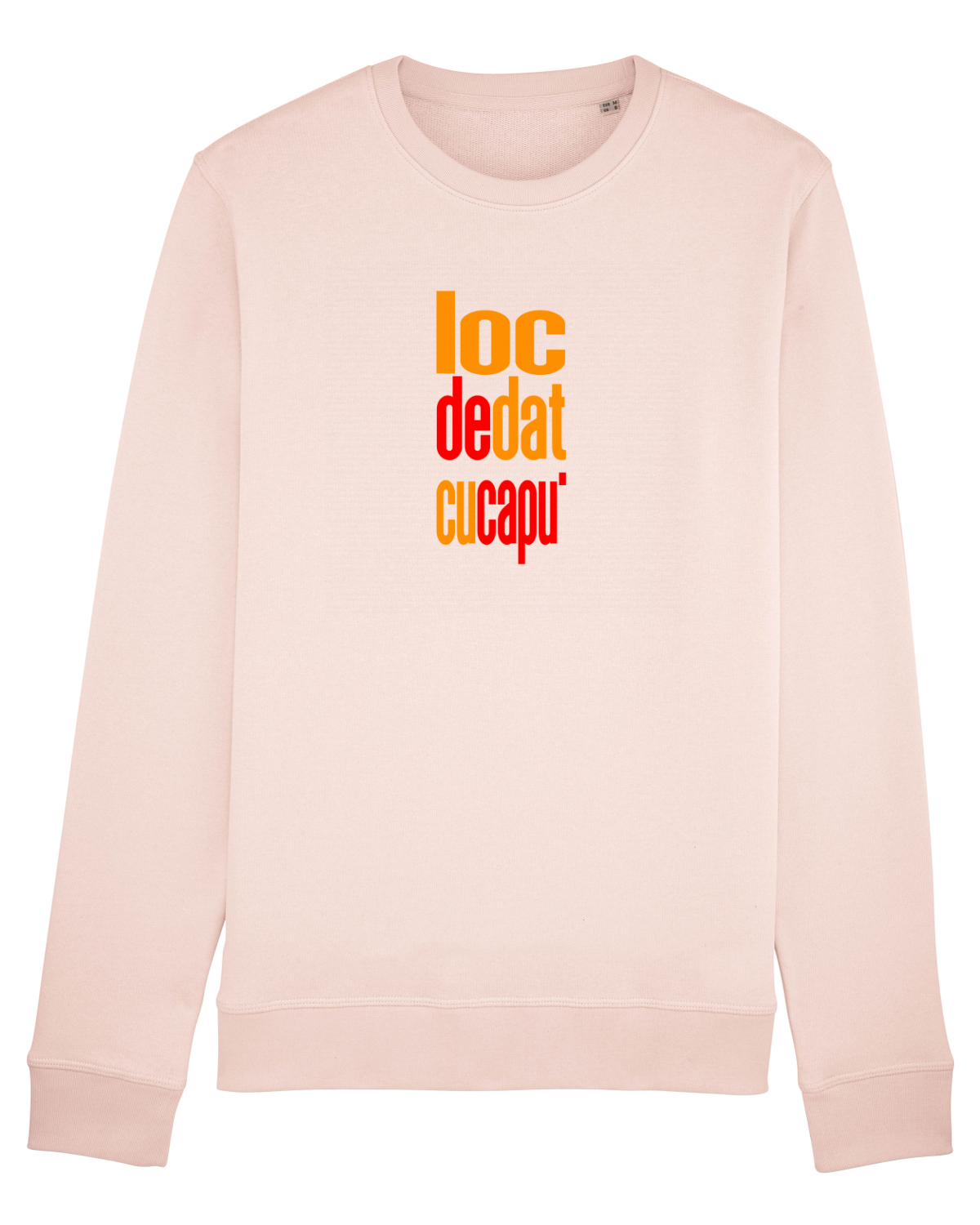 Bluză mânecă lungă Unisex Rise Candy Pink