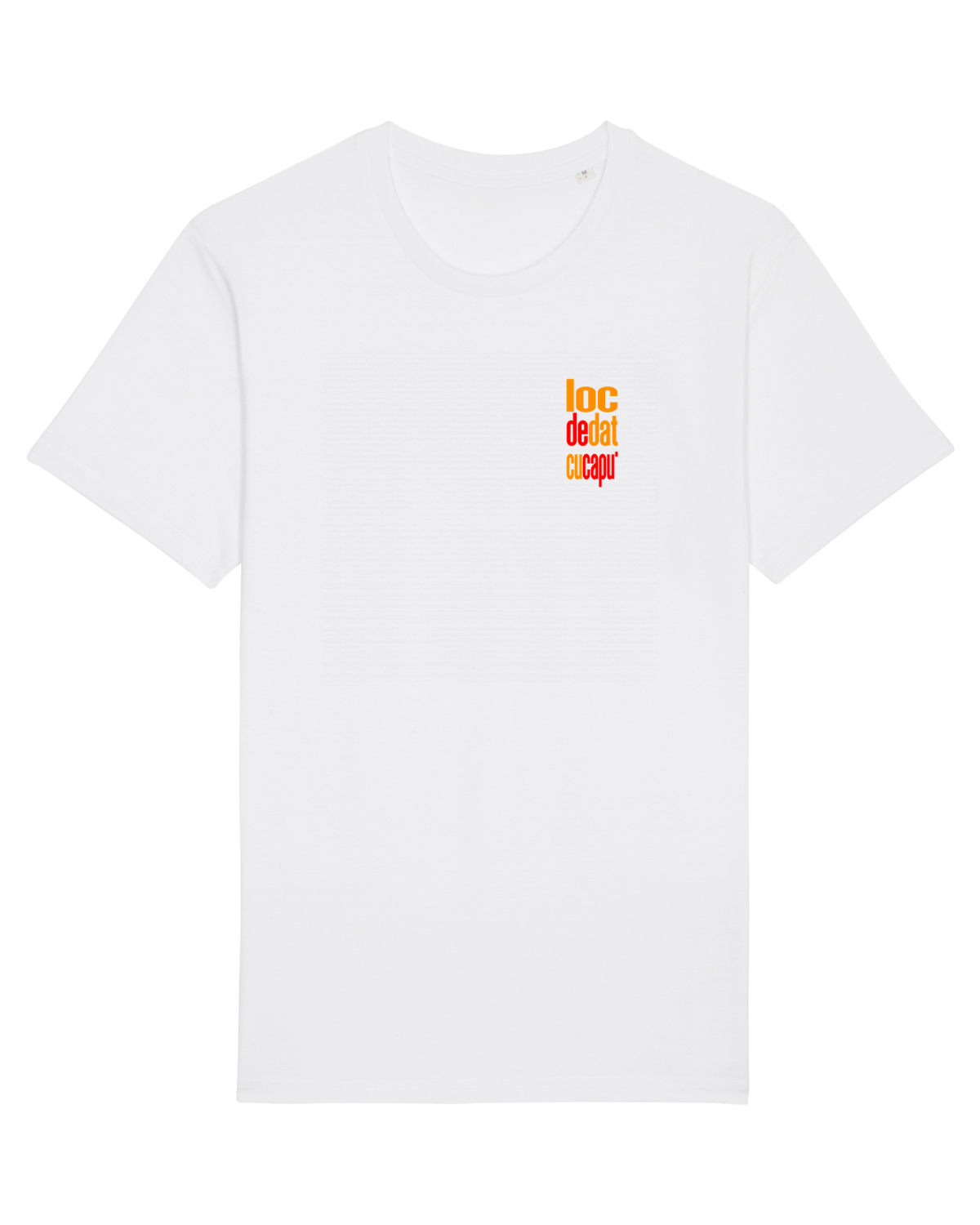 Tricou mânecă scurtă Unisex Rocker White