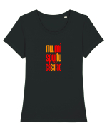 NU-MI SPUI TU CE SA FAC Tricou mânecă scurtă guler larg fitted Damă Expresser