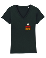 PERFECTLY IMPERFECT 3b- PERFECT (A) ASA CUM SUNT  Tricou mânecă scurtă guler V Damă Evoker