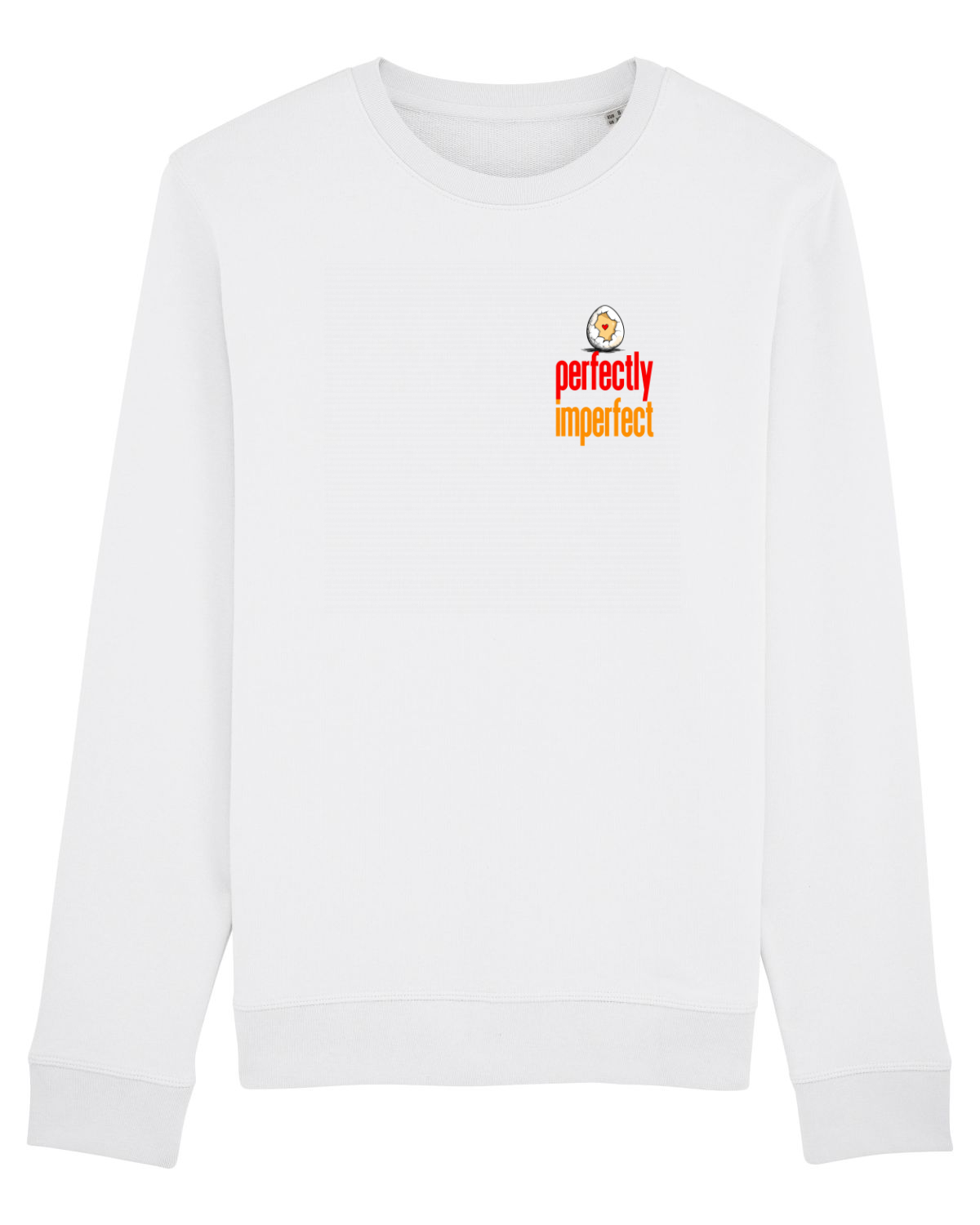 Bluză mânecă lungă Unisex Rise White