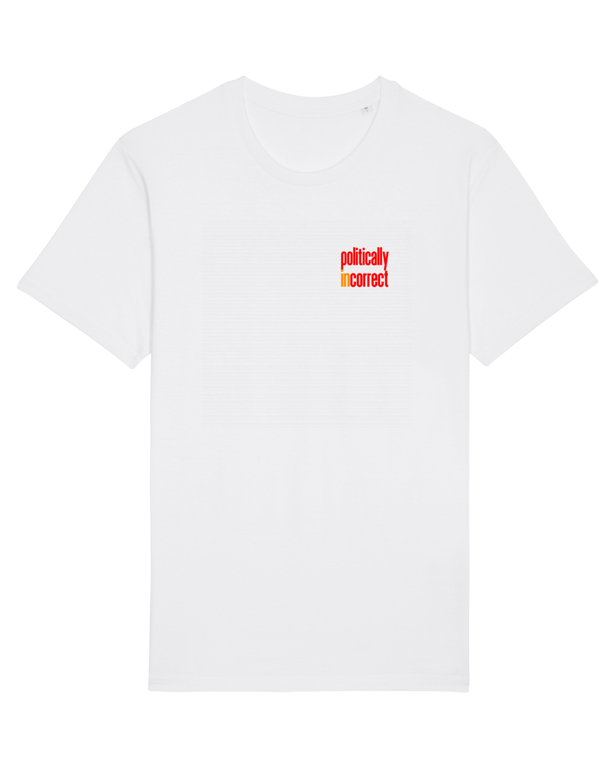 Tricou mânecă scurtă Unisex Rocker White