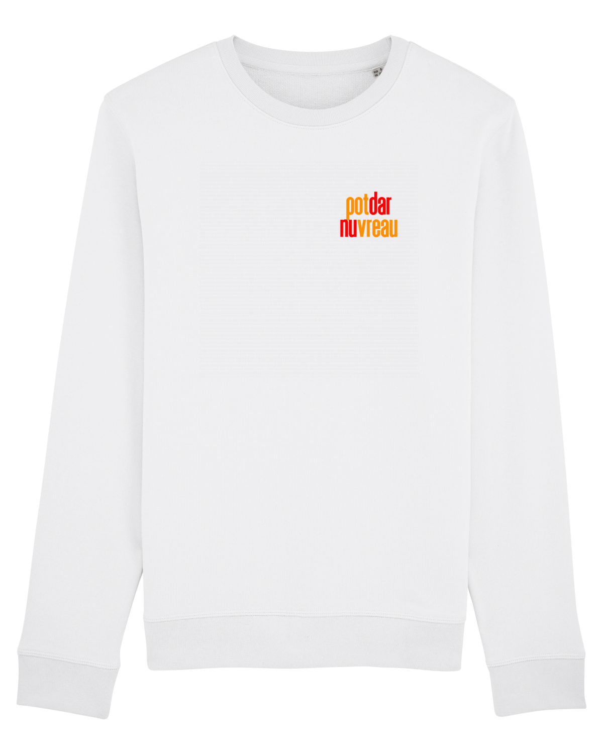 Bluză mânecă lungă Unisex Rise White