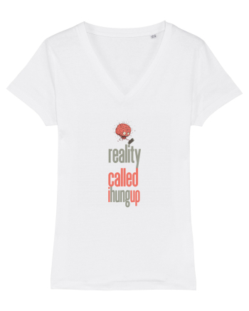 REALITY CALLED, I HUNG UP -  A SUNAT REALITATEA... I-AM INCHIS White
