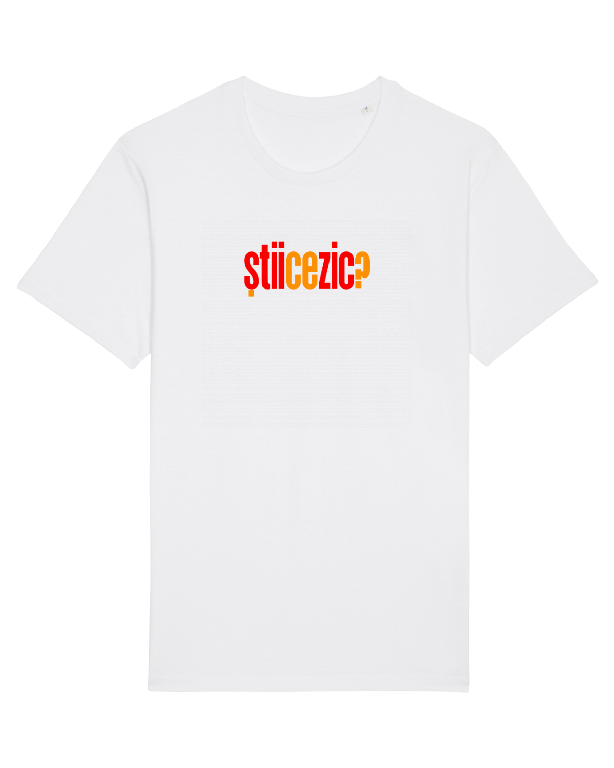 Tricou mânecă scurtă Unisex Rocker White