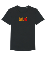 TACI, MA! Tricou mânecă scurtă guler larg Bărbat Skater