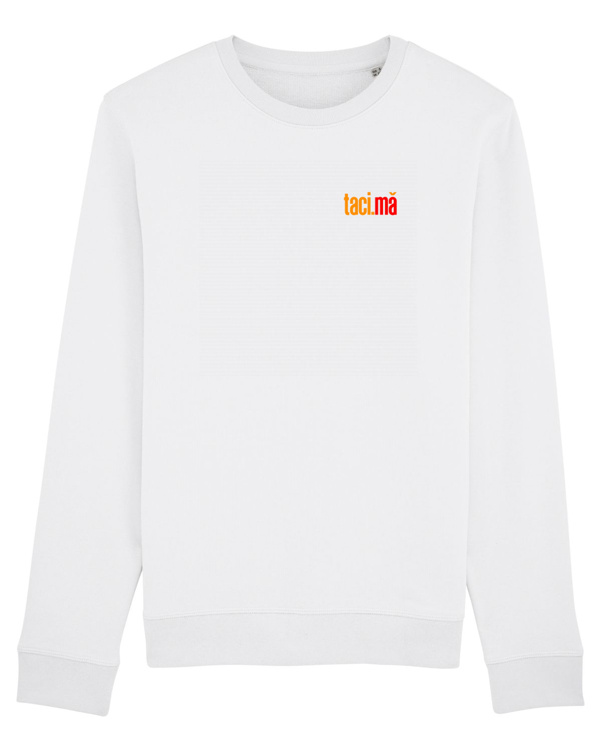 Bluză mânecă lungă Unisex Rise White