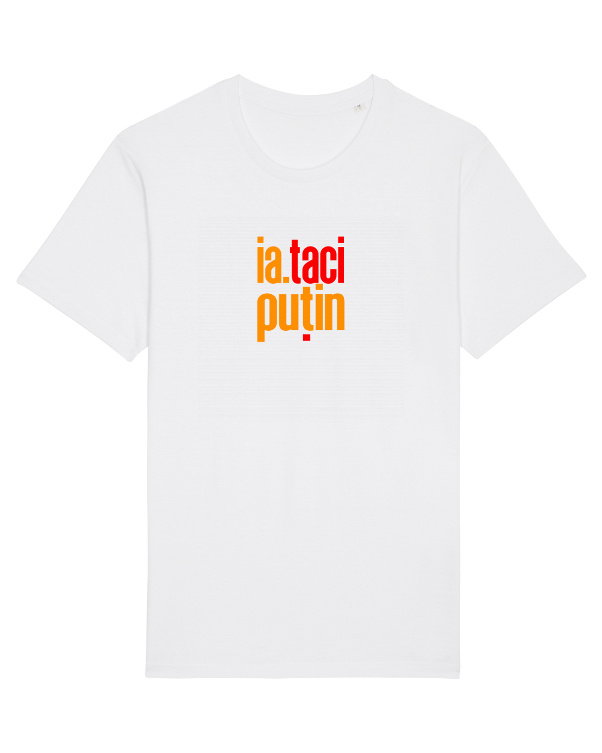 Tricou mânecă scurtă Unisex Rocker White