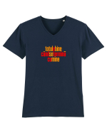 TOTUL E BINE CAND SE TERMINA... CU MINE Tricou mânecă scurtă guler V Bărbat Presenter