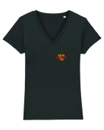 TOTUL E BINE CAND SE TERMINA... CU MINE 2 Tricou mânecă scurtă guler V Damă Evoker