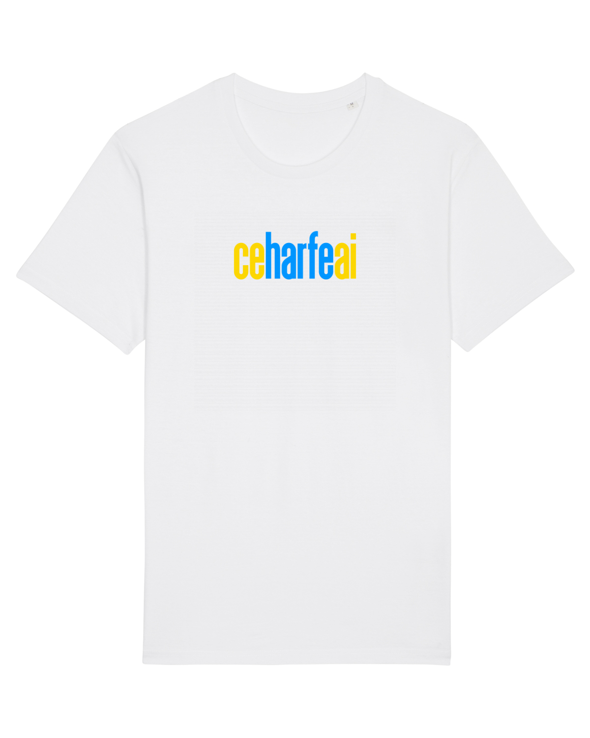 Tricou mânecă scurtă Unisex Rocker White