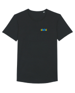 CE HARFE AI! 2 Tricou mânecă scurtă guler larg Bărbat Skater