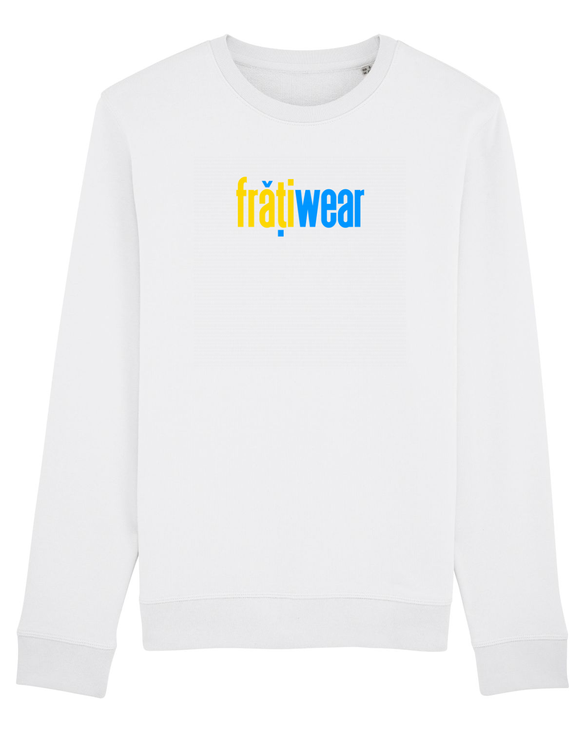 Bluză mânecă lungă Unisex Rise White