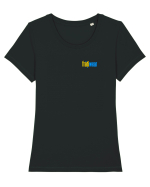 FRATIWEAR 2 Tricou mânecă scurtă guler larg fitted Damă Expresser