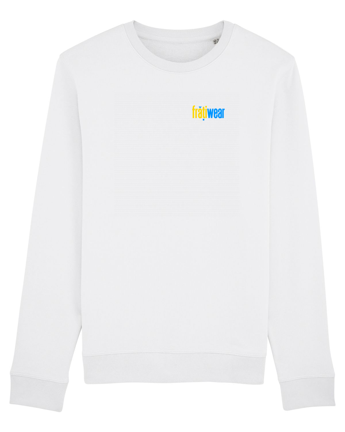 Bluză mânecă lungă Unisex Rise White