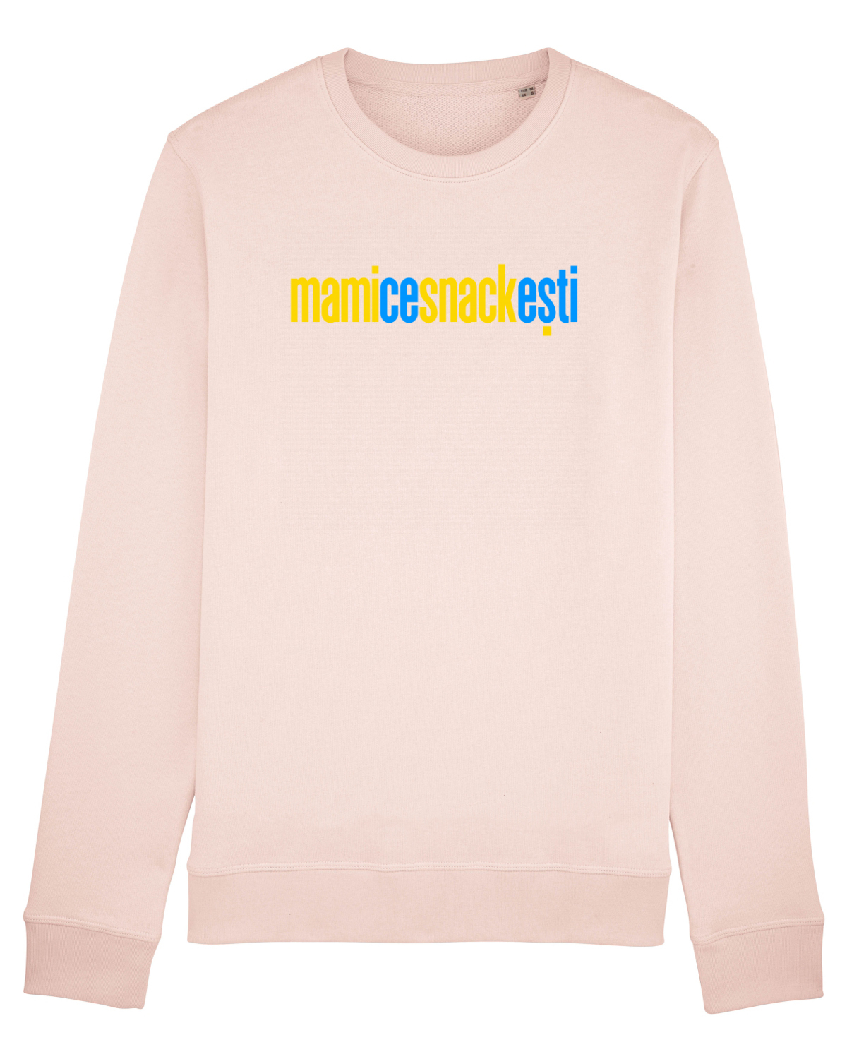 Bluză mânecă lungă Unisex Rise Candy Pink