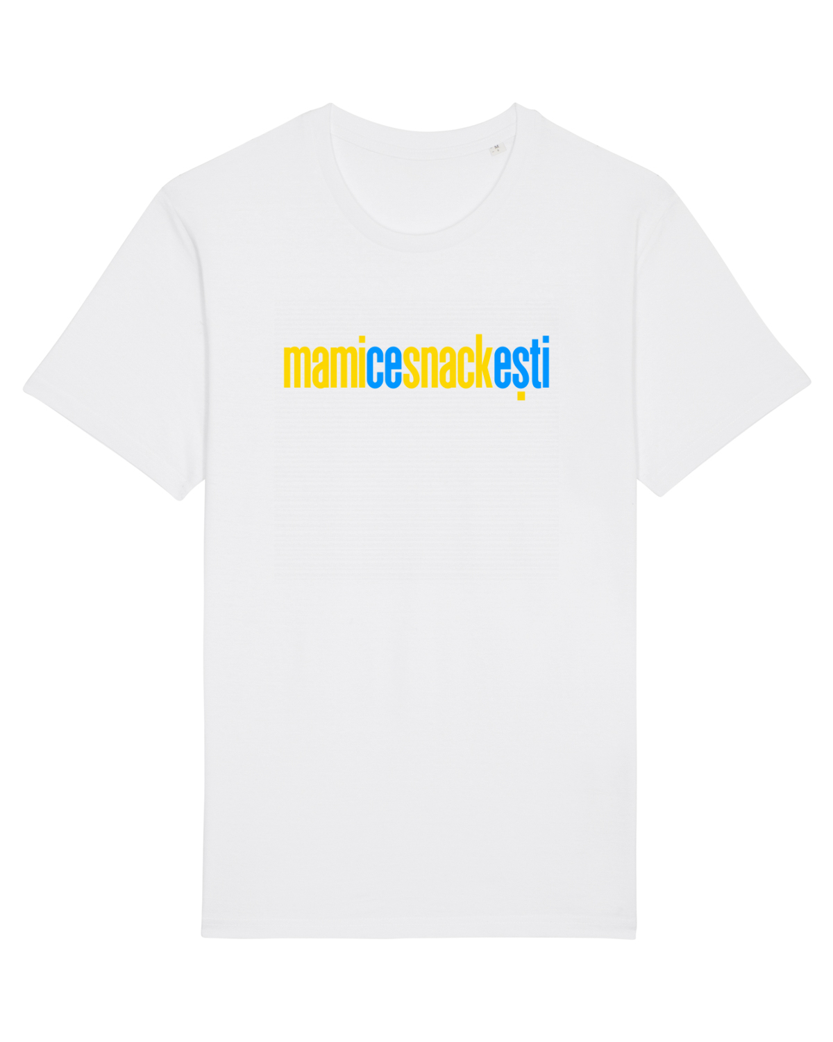 Tricou mânecă scurtă Unisex Rocker White
